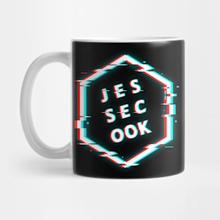 JESSE COOK POLYGON GLITCH Mug